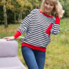 bluzka w paski, modne paski, bluza, studio borycka