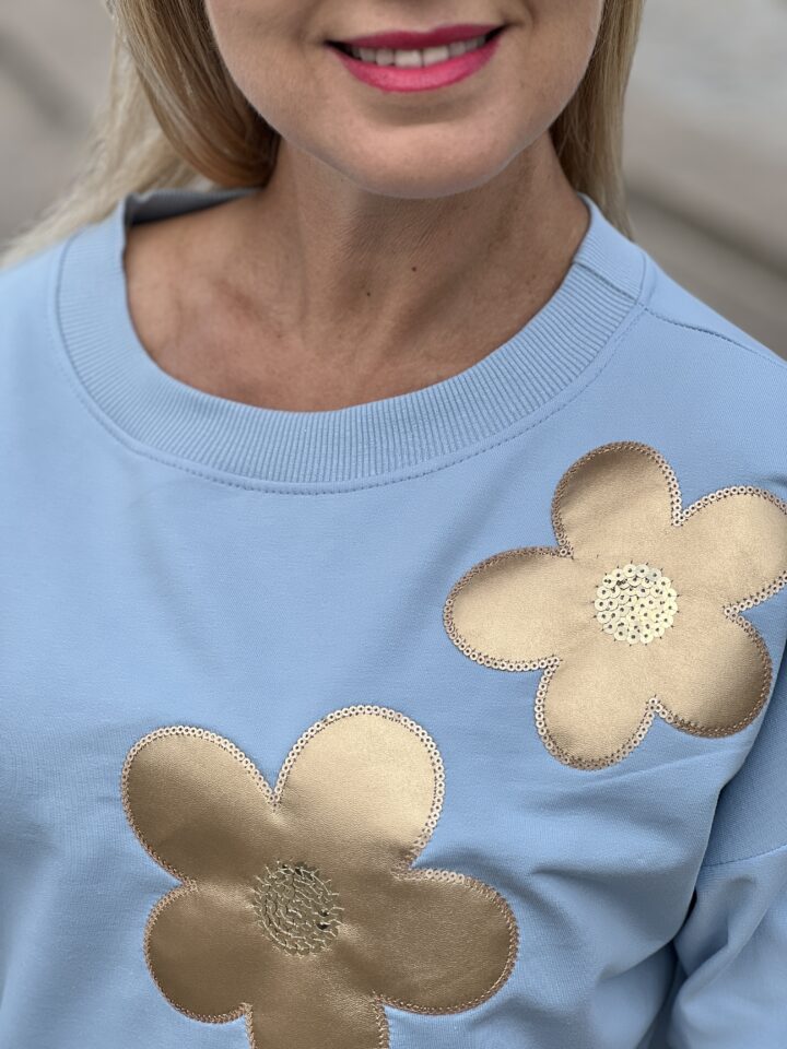 Bluzka Dolce - niebieska