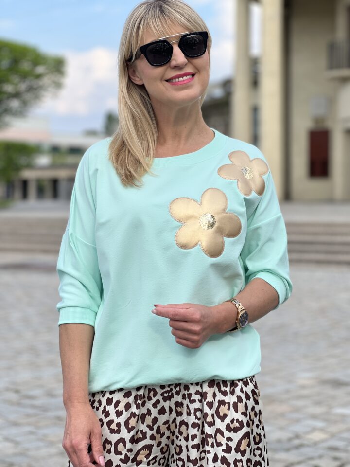 Bluzka Dolce - mięta