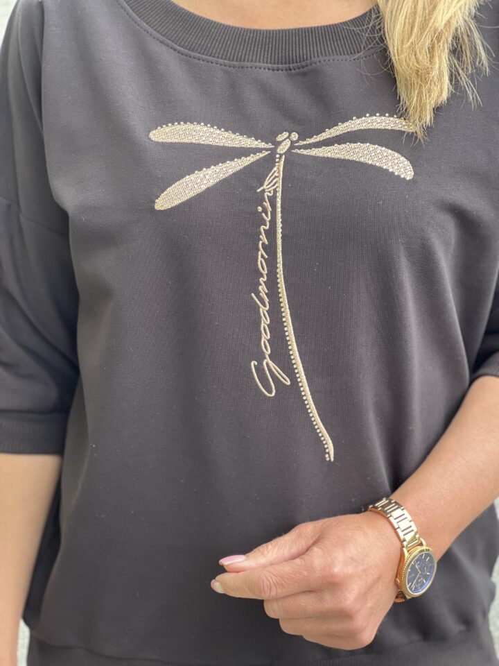 Bluza Ważka - czarna
