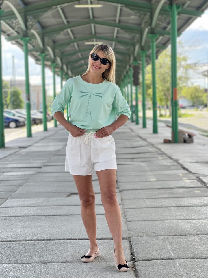 Bluza Ważka - mięta