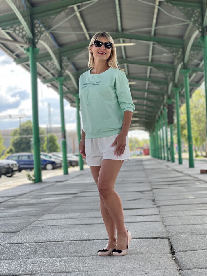 Bluza Ważka - mięta