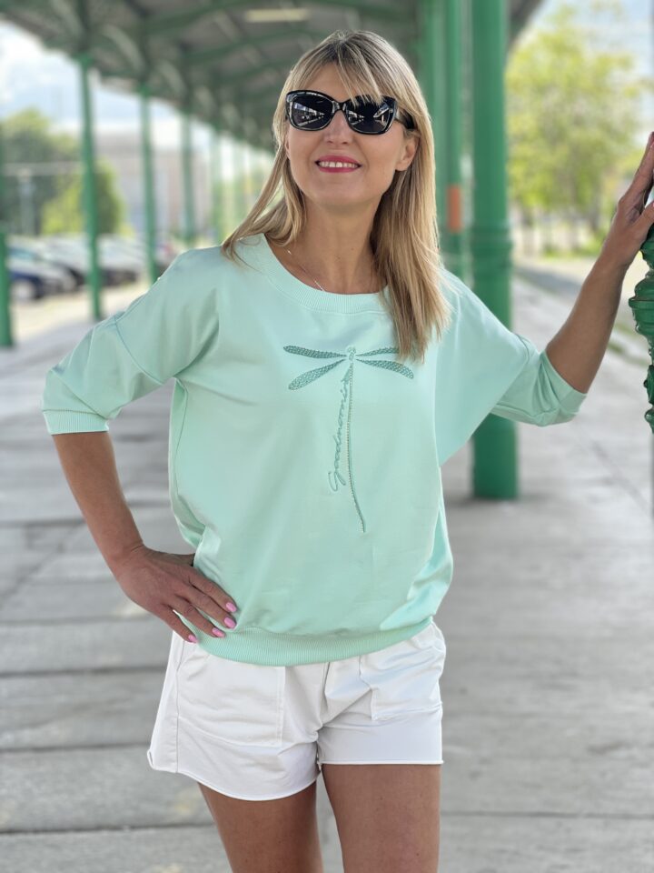 Bluza Ważka - mięta