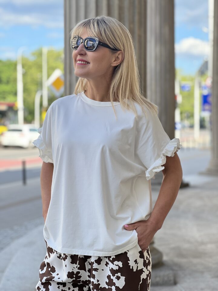 Bluzka Coco - biała