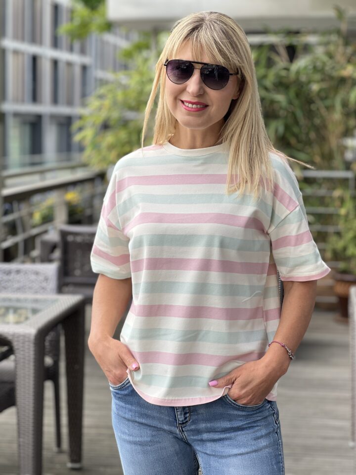 Bluzka letnie paski