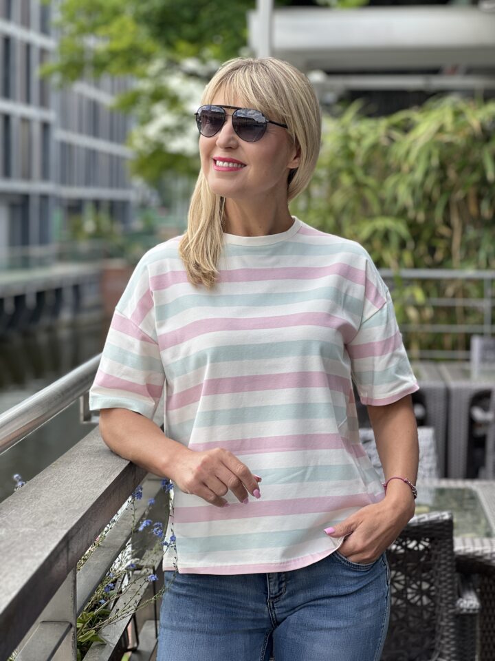 Bluzka letnie paski
