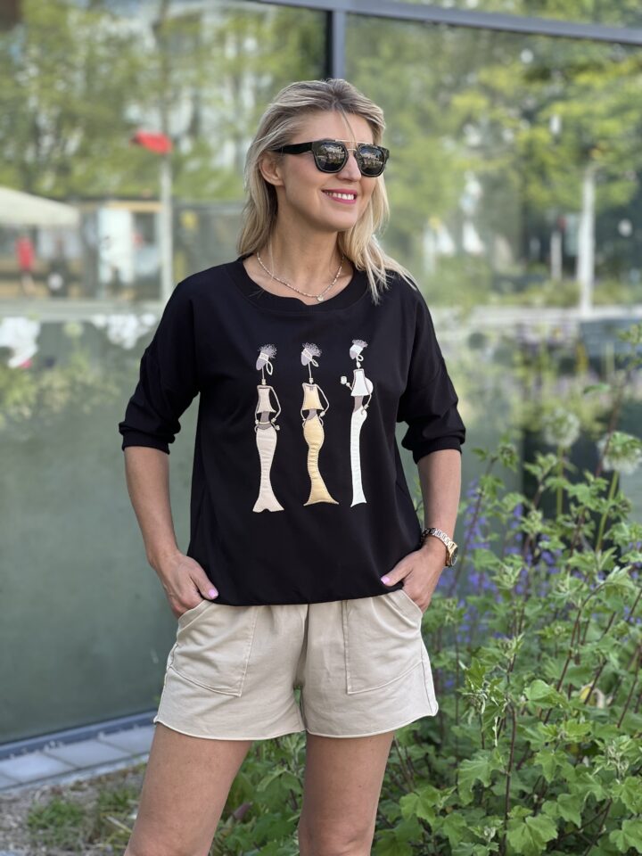 Bluza Fashion Girls- czarna