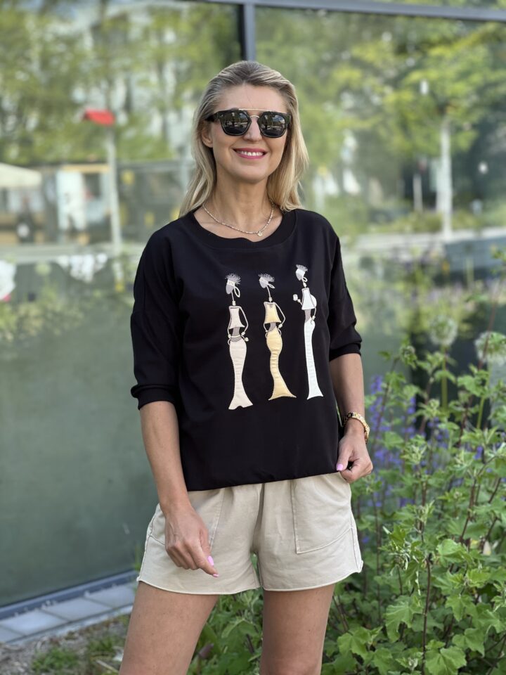 Bluza Fashion Girls- czarna