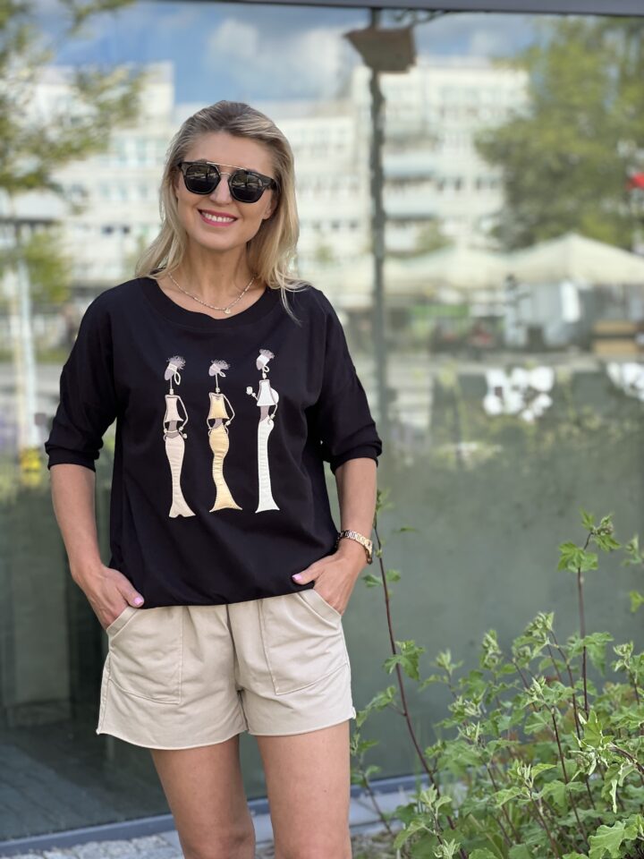 Bluza Fashion Girls- czarna