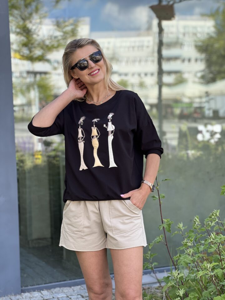 Bluza Fashion Girls- czarna