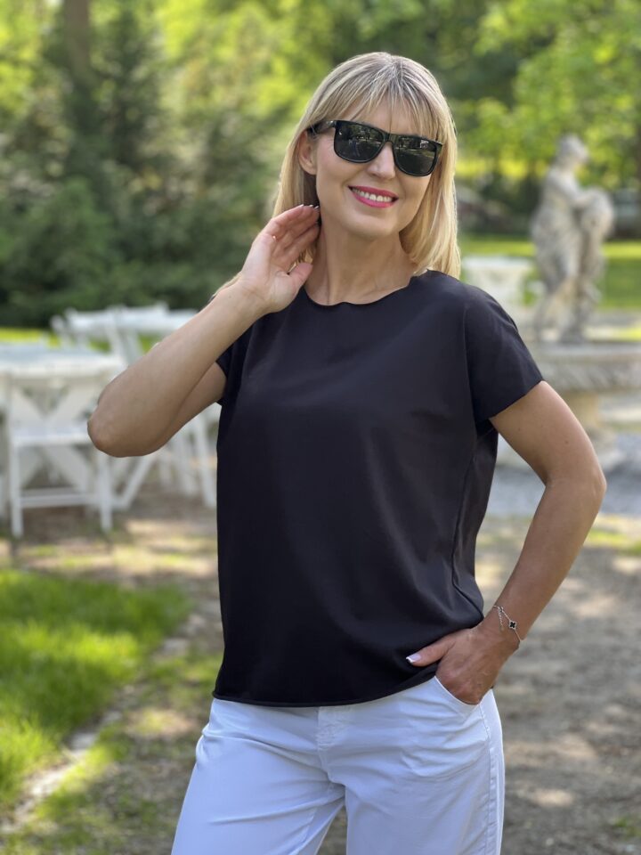 Bluzka Classic - czarna