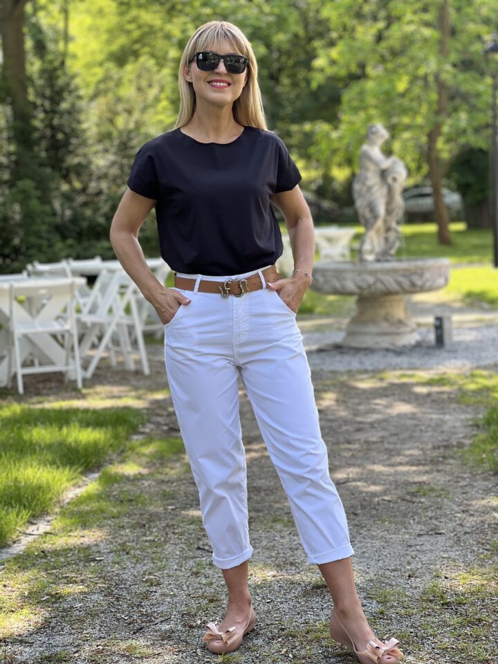 Bluzka Classic - czarna