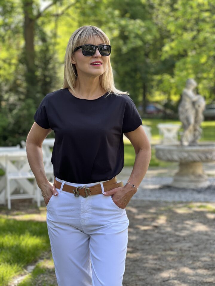 Bluzka Classic - czarna