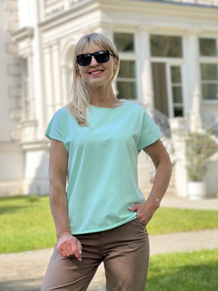 Bluzka Classic - mięta
