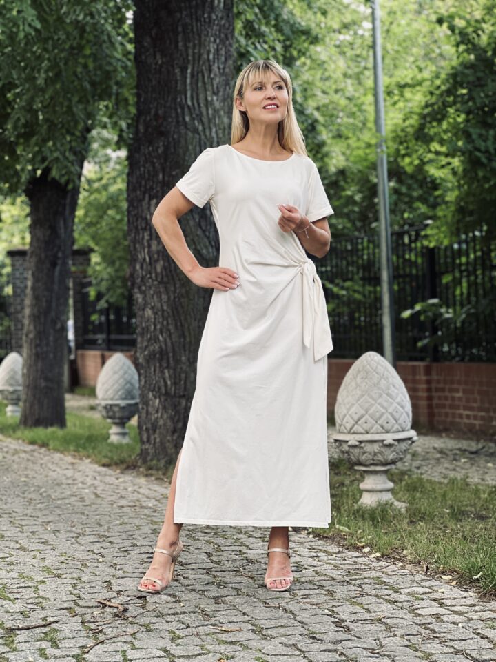 Sukienka Noa - beżowa
