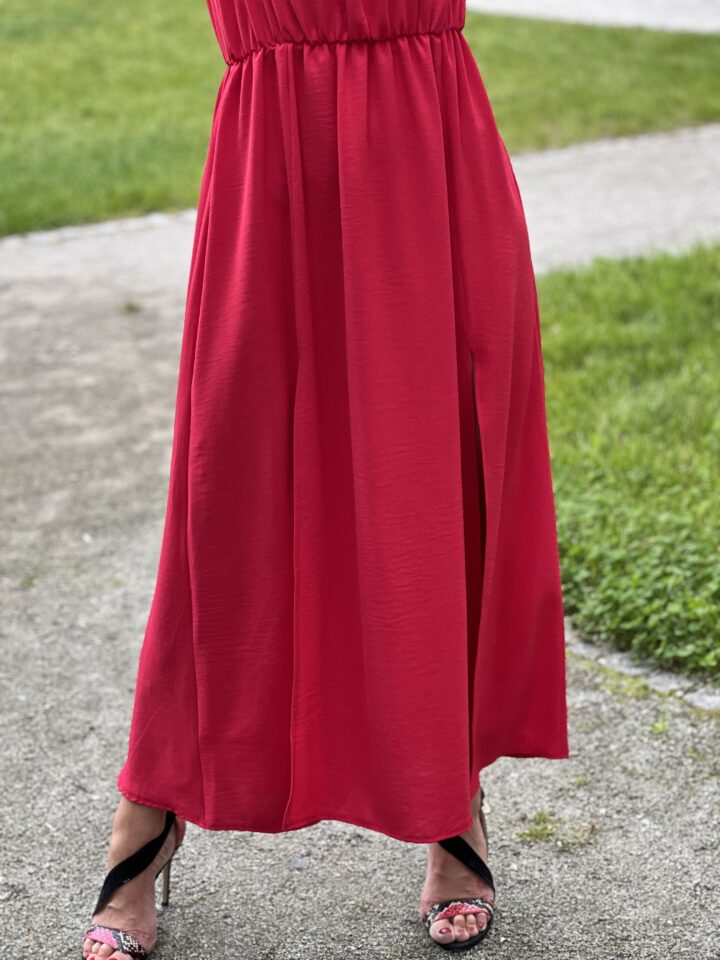 Sukienka Leticia - czerwona