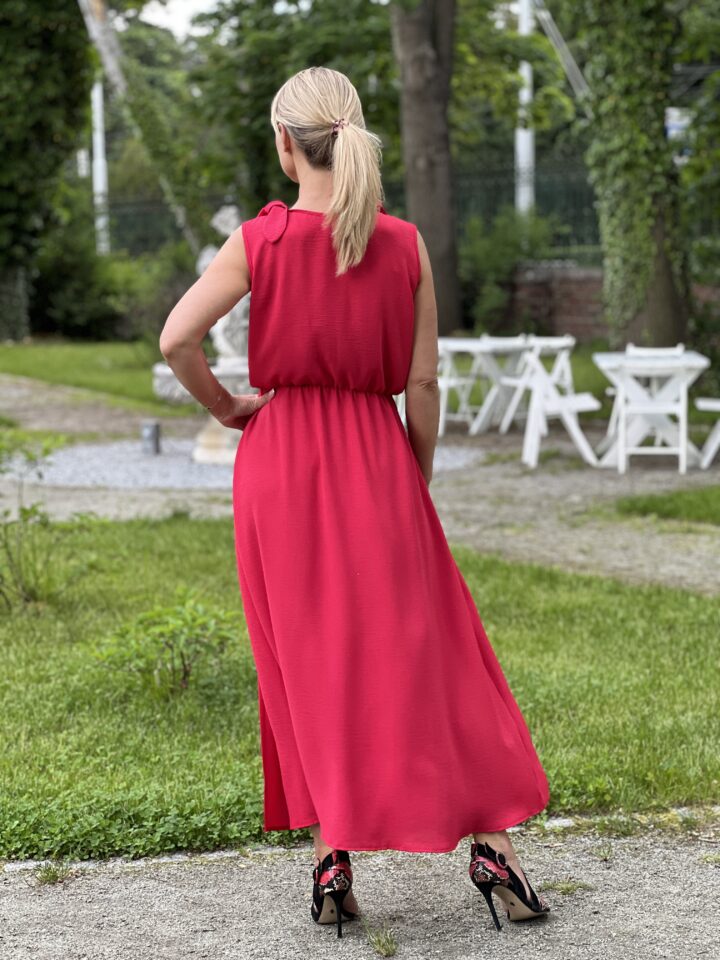 Sukienka Leticia - czerwona