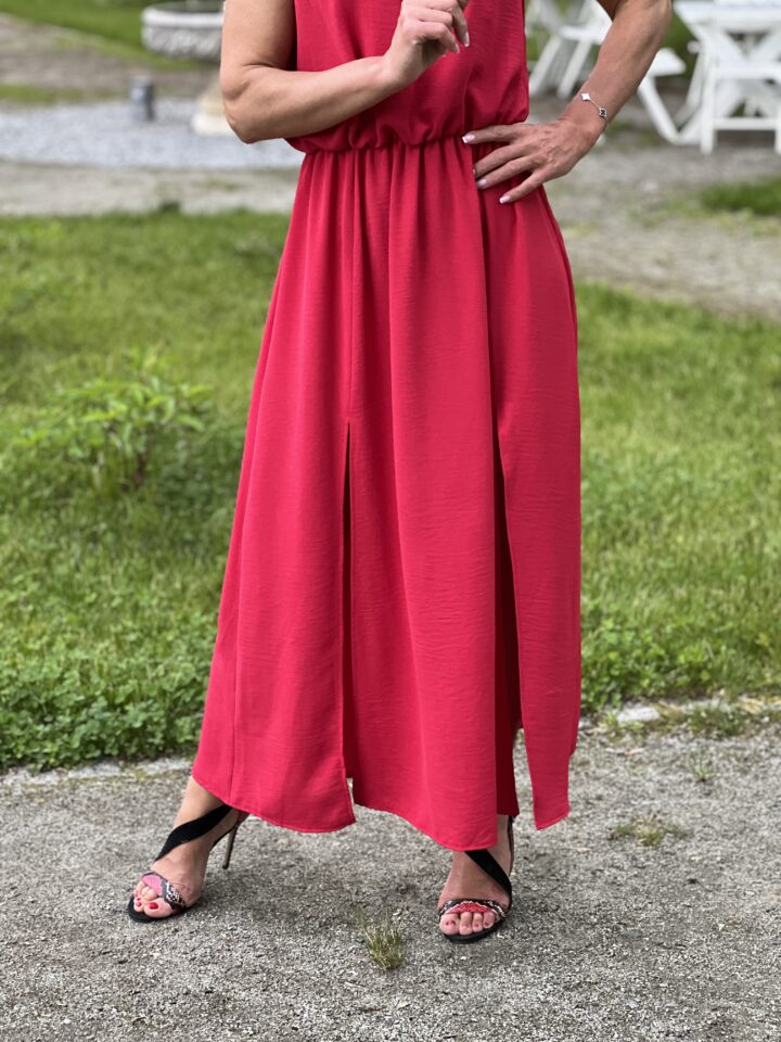 Sukienka Leticia - czerwona