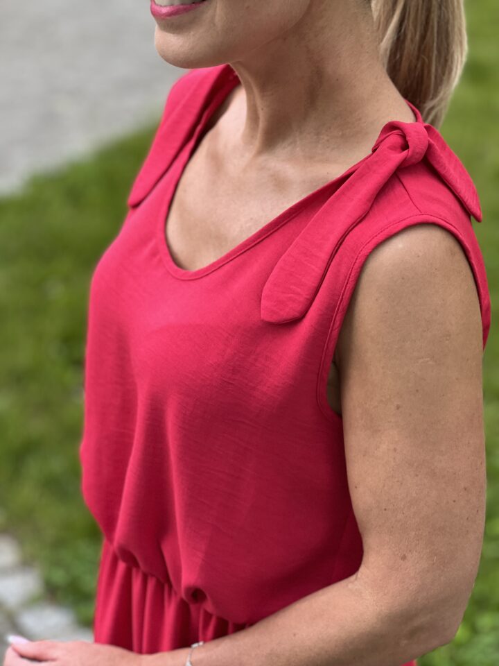 Sukienka Leticia - czerwona