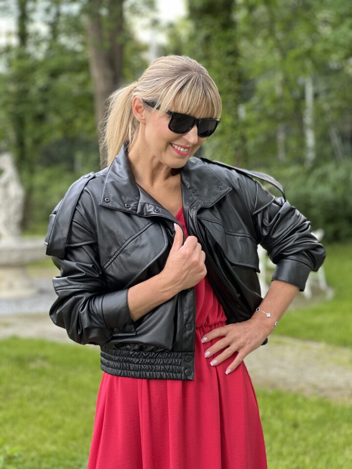 Kurtka Rebelka - czarna