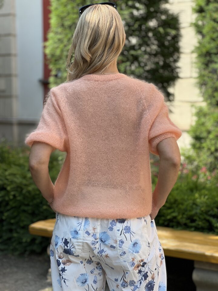 Sweterek Bella Aura - koralowy