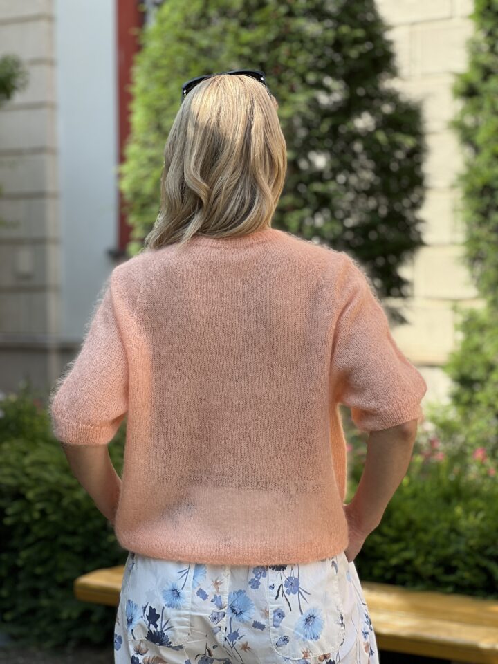 Sweterek Bella Aura - koralowy