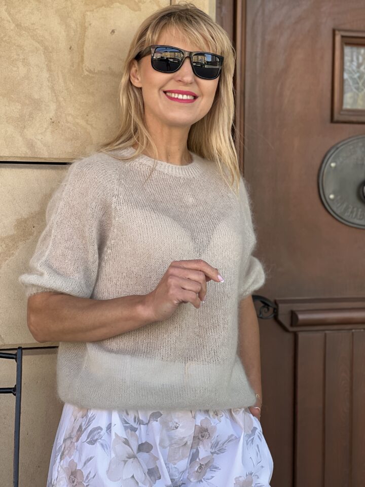 Sweterek Bella Aura - beż