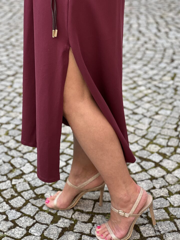 Sukienka Dakota - bordo