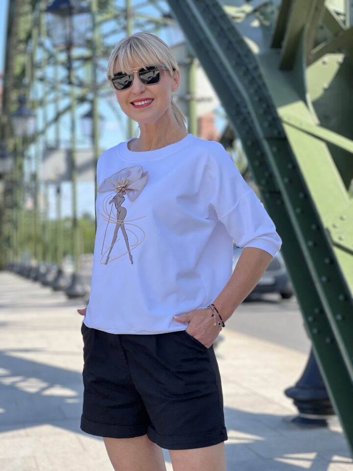 Bluza Diva - biała