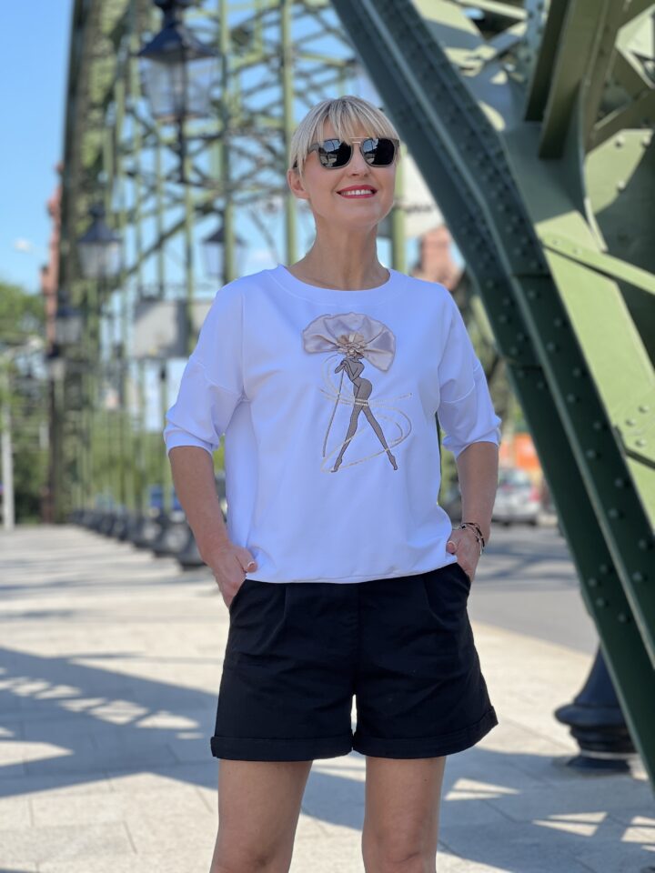 Bluza Diva - biała