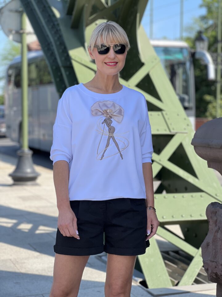 Bluza Diva - biała