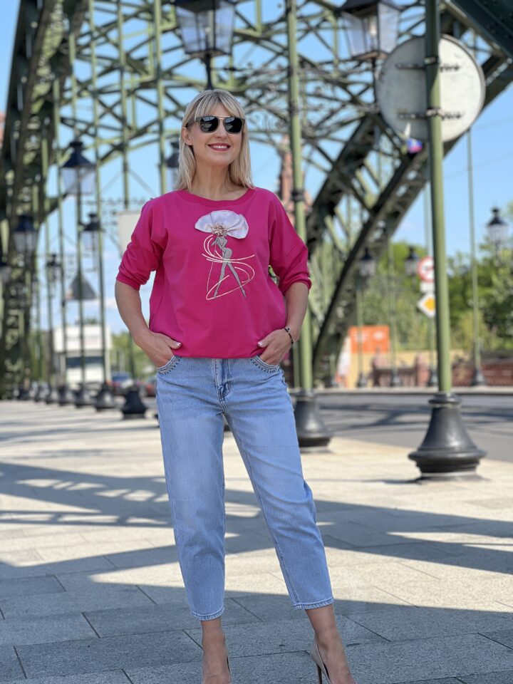 Bluza Diva - fuksja