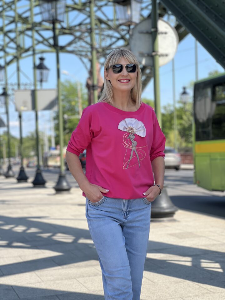 Bluza Diva - fuksja