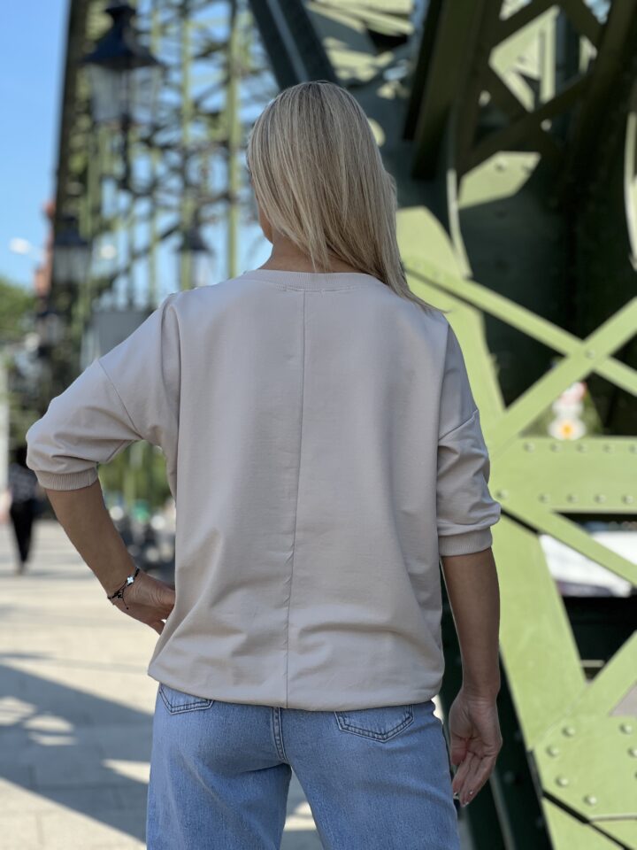Bluza Diva - jasny beż