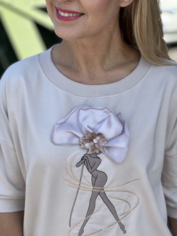 Bluza Diva - jasny beż