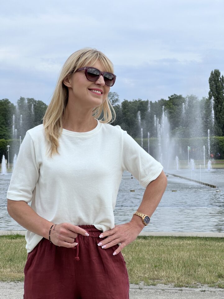 Bluzka Loca - biała