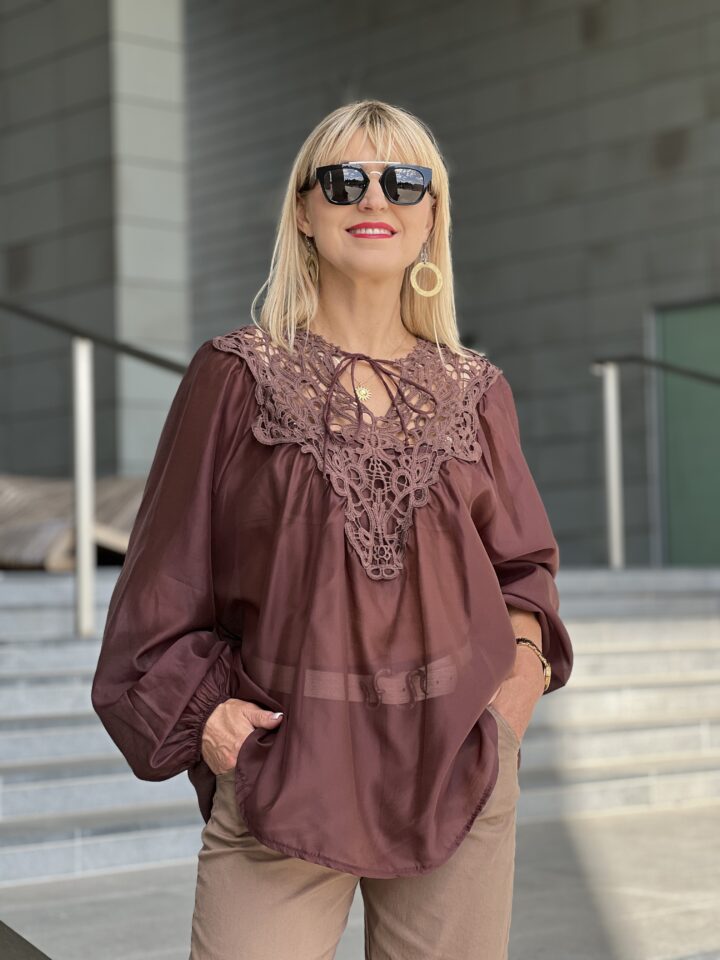Koszula Serena - bordo