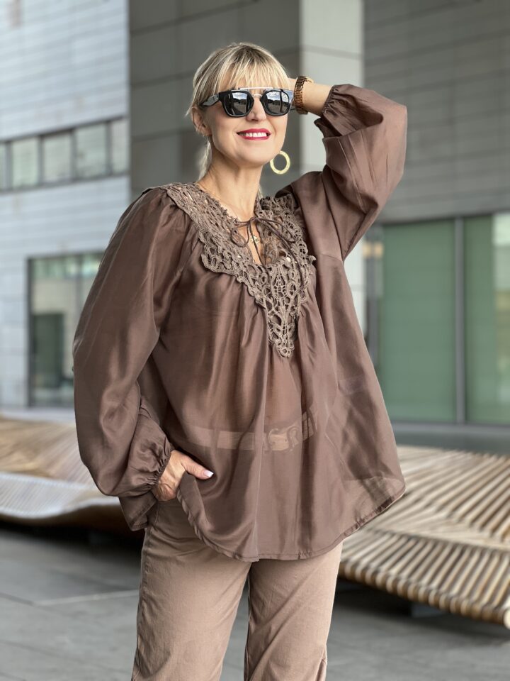 Koszula Serena - mokka