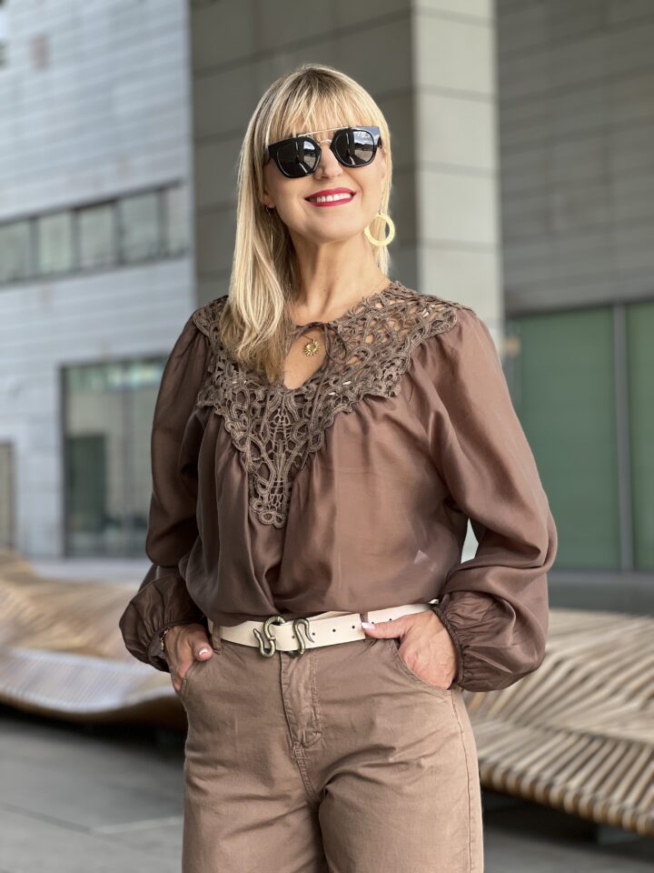 Koszula Serena - mokka