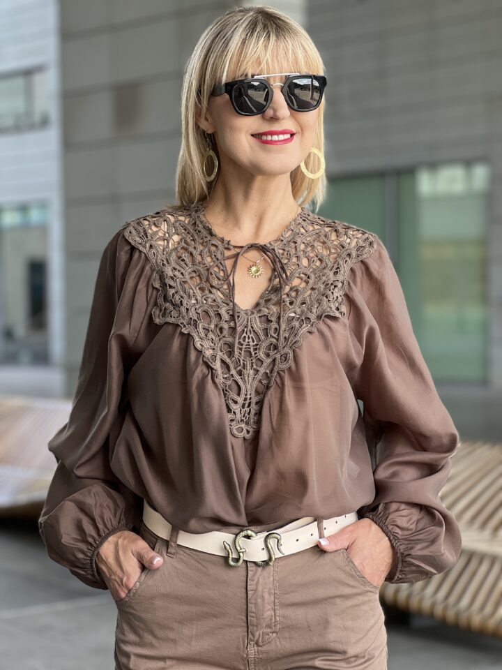 Koszula Serena - mokka