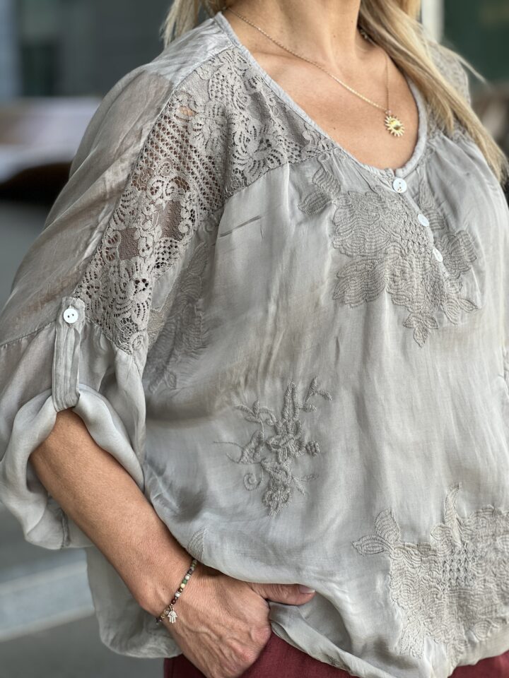 Bluzka Elisa - szara