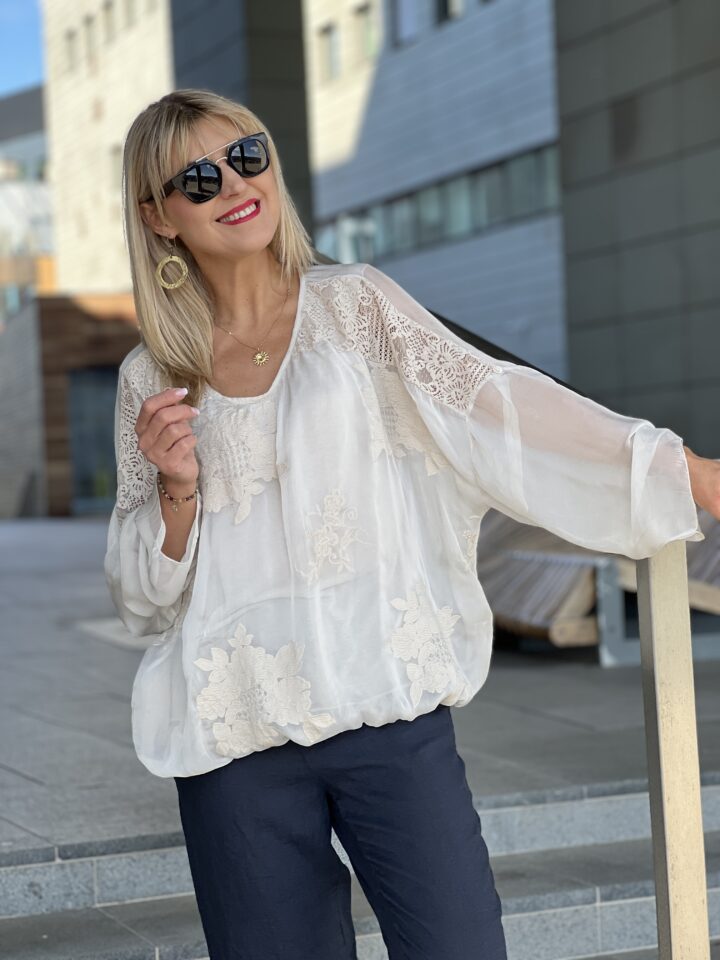 Bluzka Celina - ecru