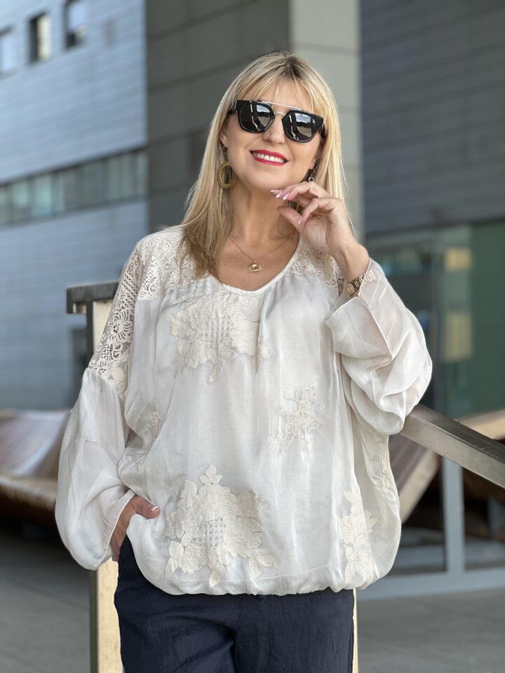 Bluzka Celina - ecru