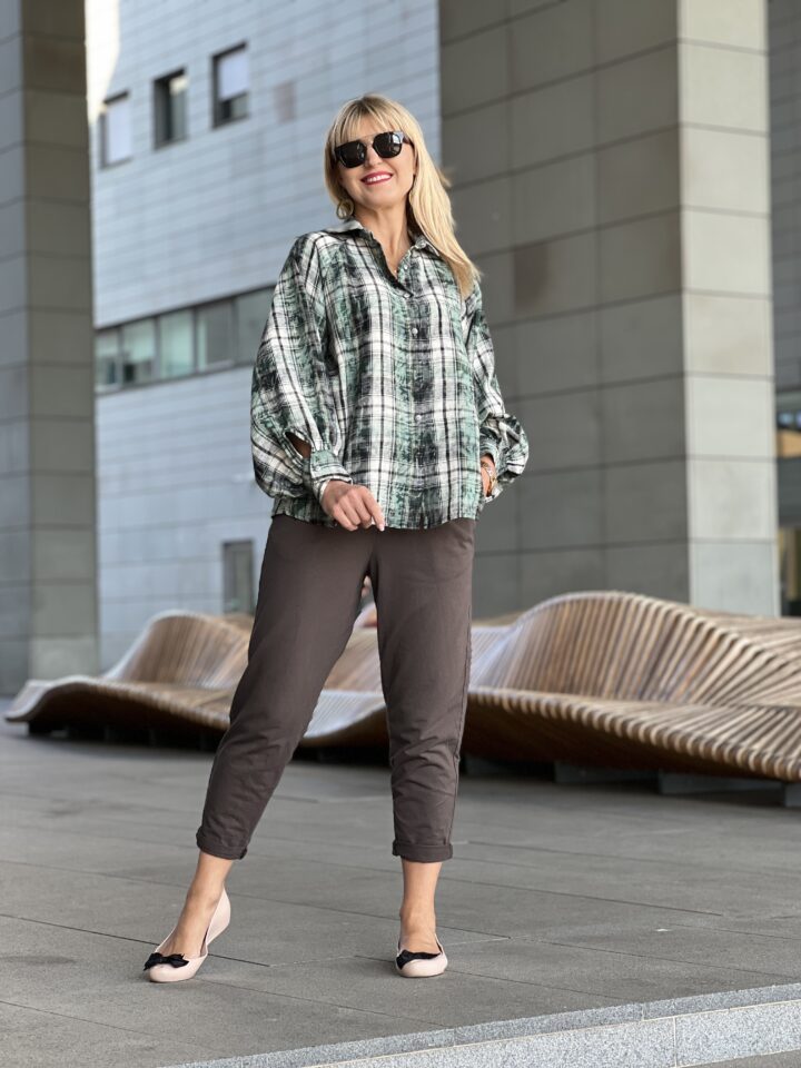 Koszula Denim - zielona