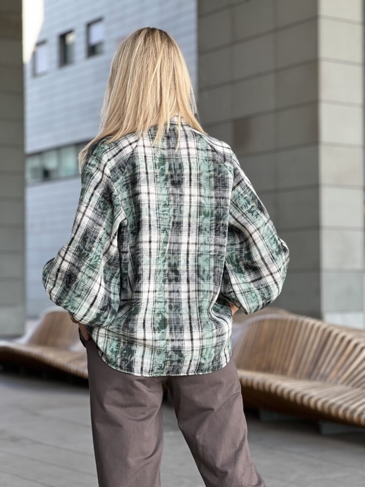 Koszula Denim - zielona