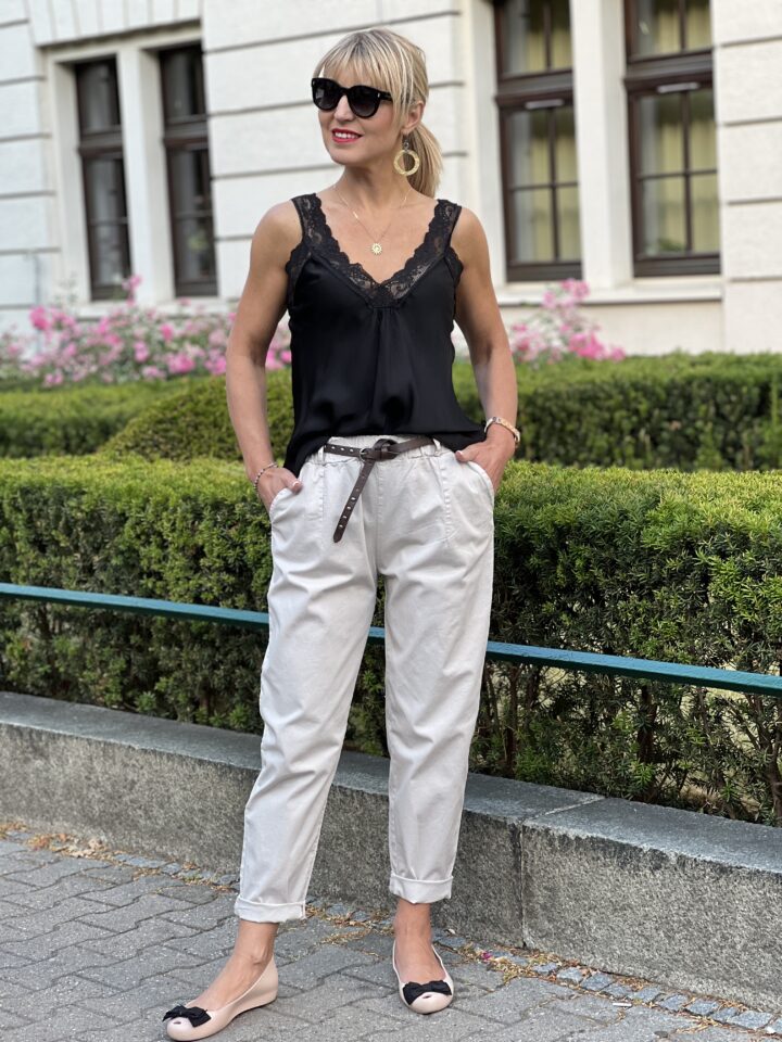 Top Lalu - czarny