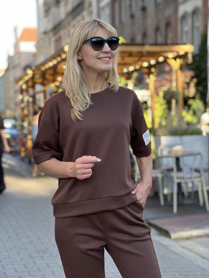 Dres Bolonia - czekoladowy